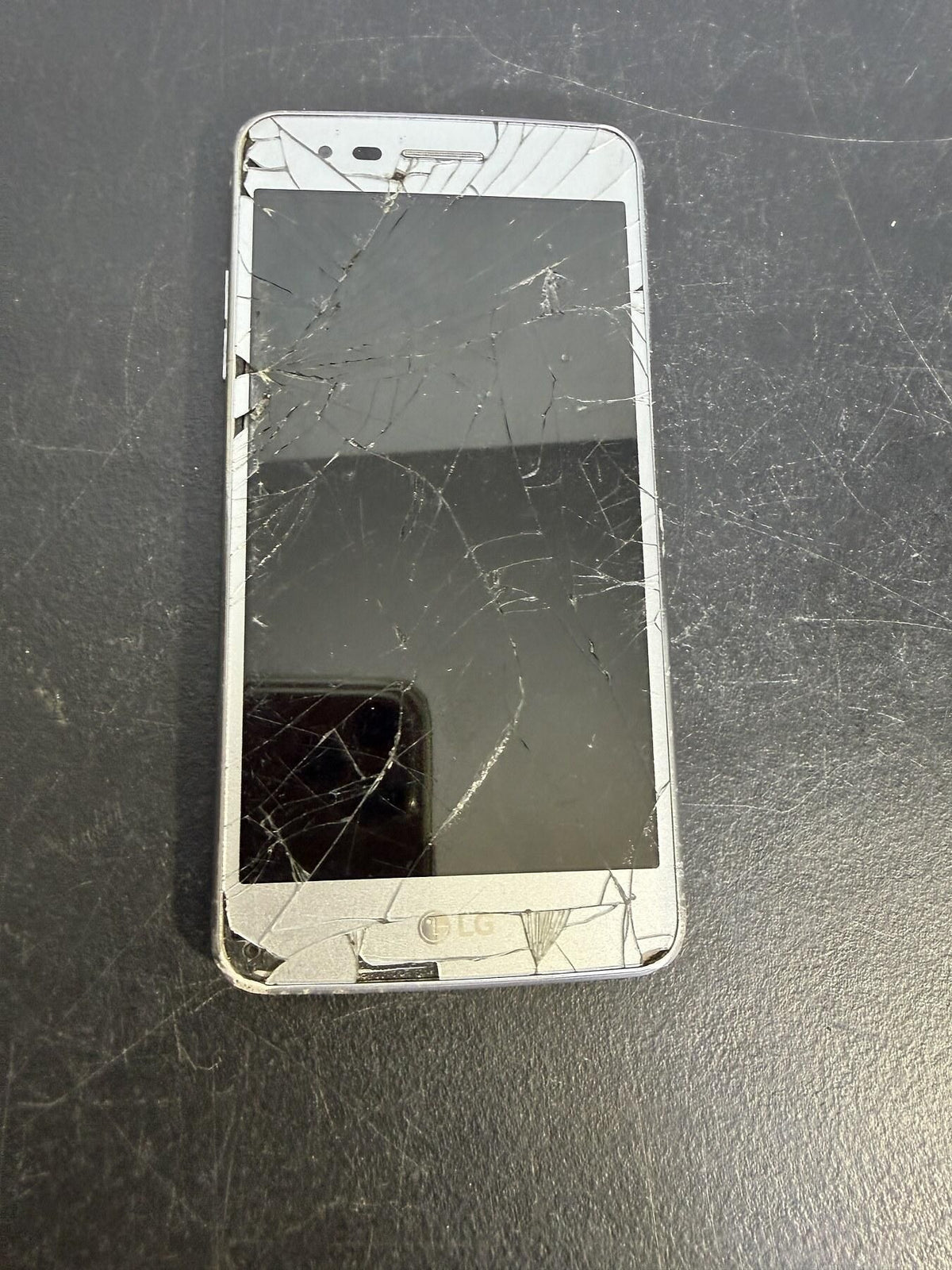 LG Smartphone Cell Phone - Cracked Screen - For Parts / Repair - Wormhole Thrift