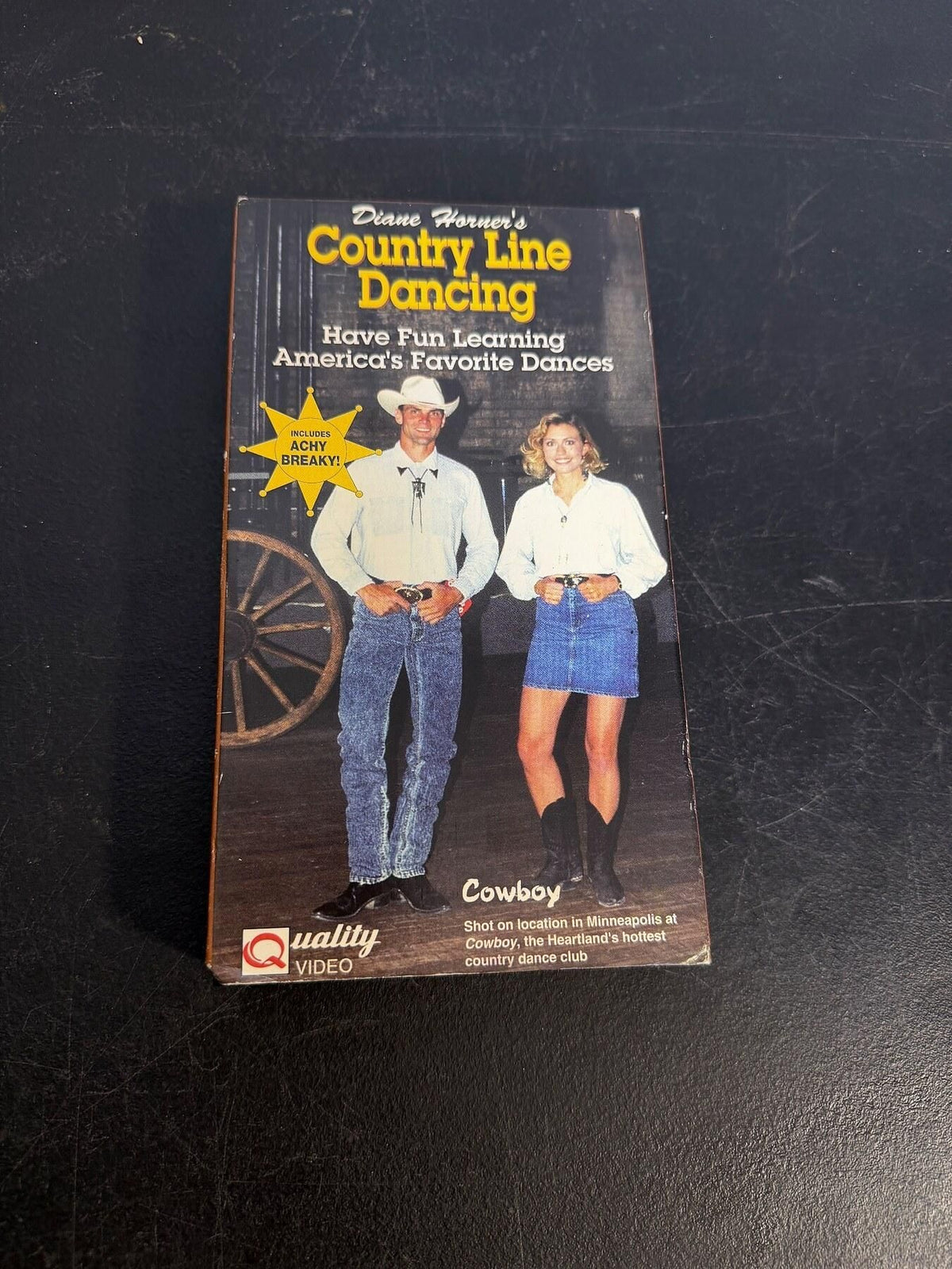 Vintage Diane Horner's Country Line Dancing VHS Tape 1996 - Wormhole Thrift