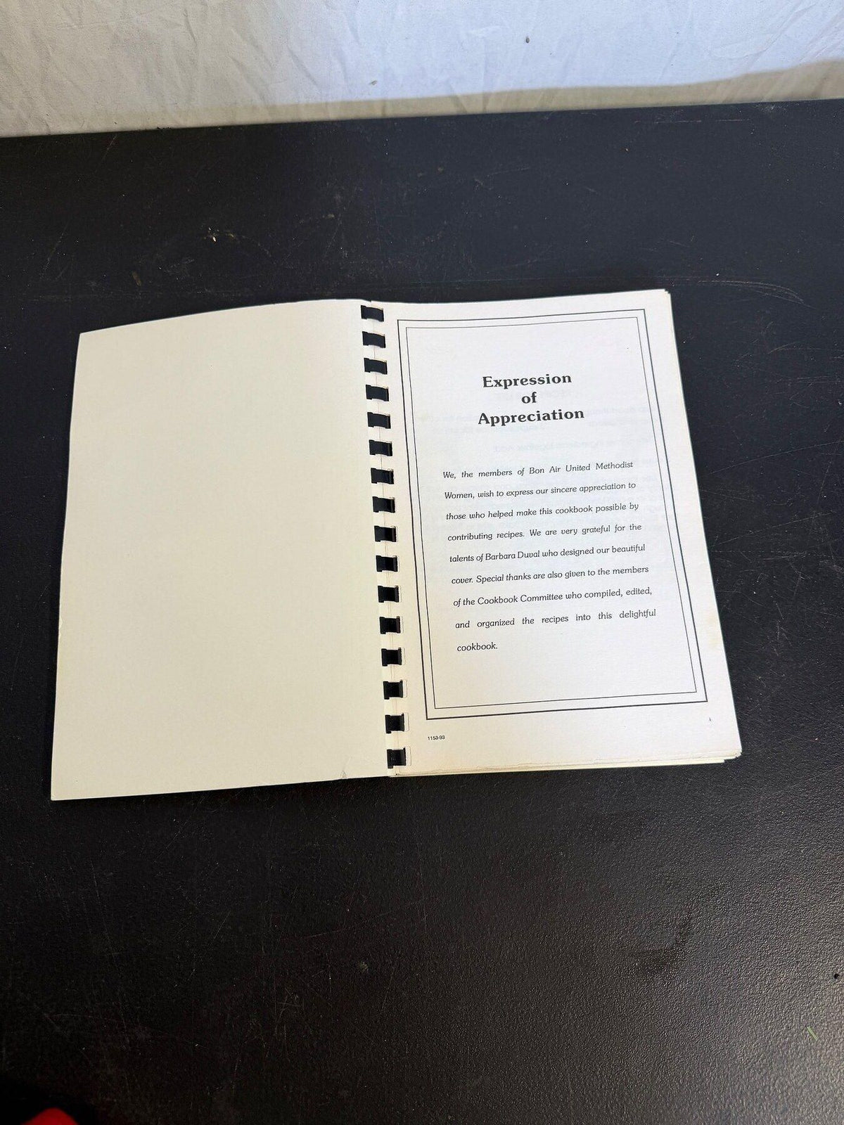 Vintage Our Daily Bread Cookbook Bon Air United Methodist Women 1993 - Wormhole Thrift