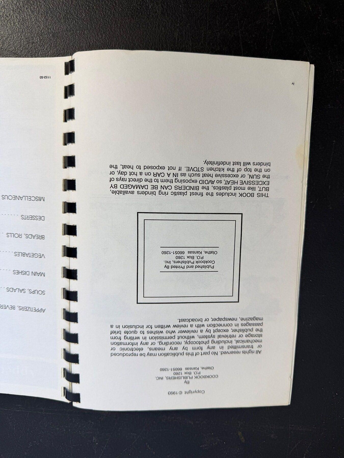Vintage Our Daily Bread Cookbook Bon Air United Methodist Women 1993 - Wormhole Thrift