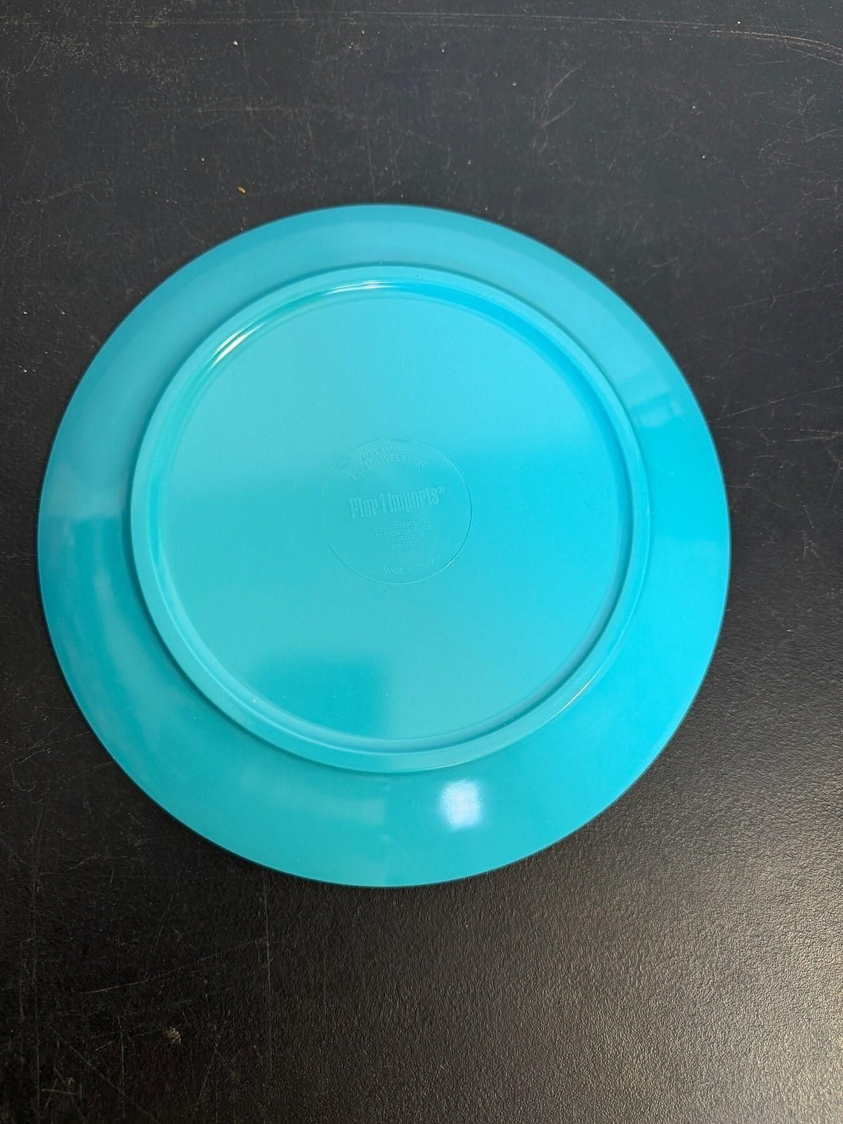 Pier 1 Imports Tropical Tiger Melamine Plate 9" - Wormhole Thrift