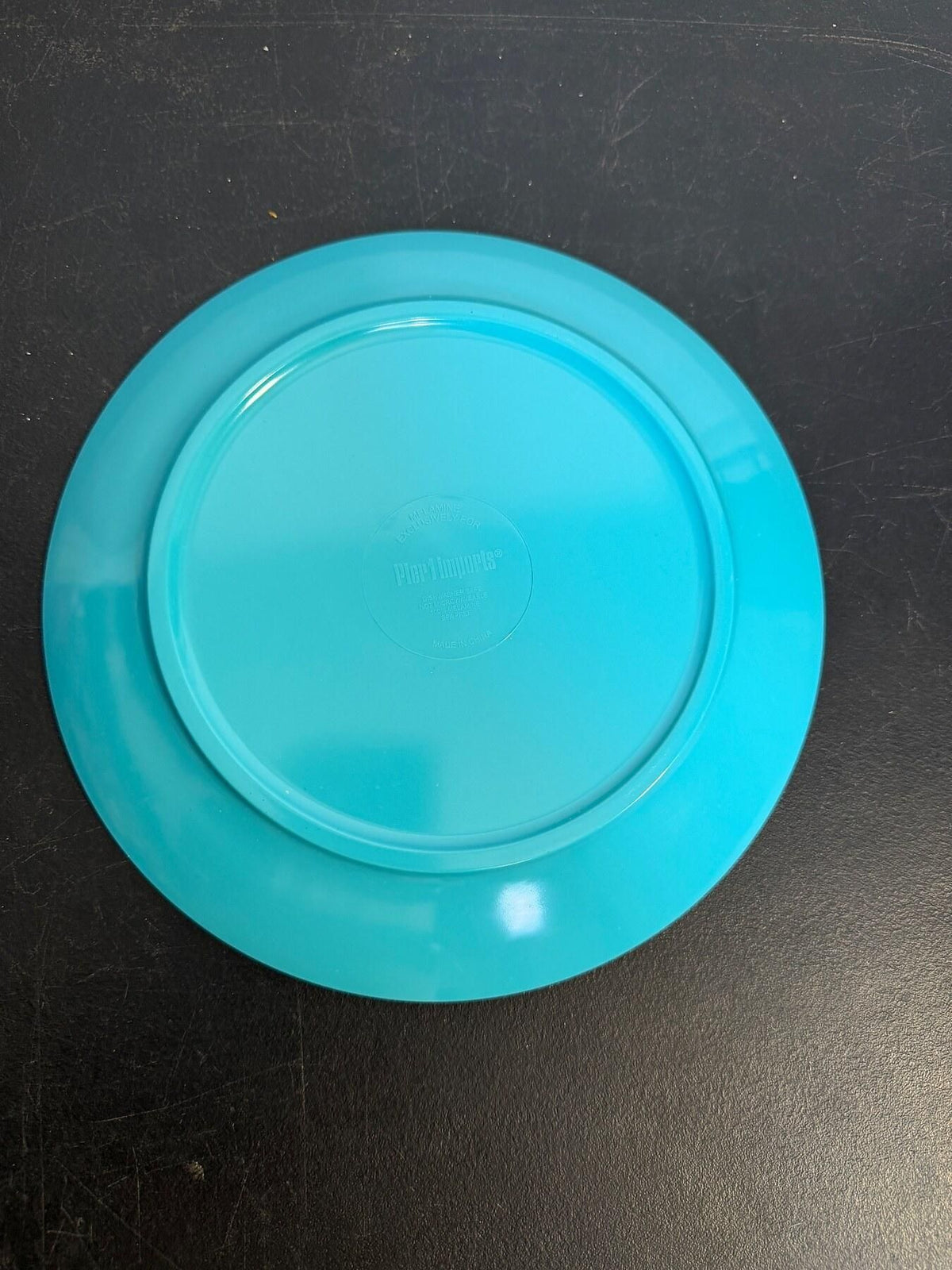 Pier 1 Imports Tropical Tiger Melamine Plate 9" - Wormhole Thrift