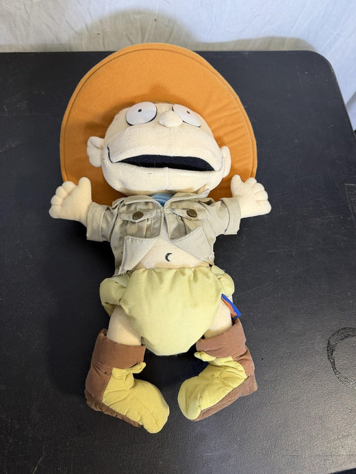 Vintage 1998 Rugrats Tommy Pickles Safari Explorer Plush Toy - Wormhole Thrift