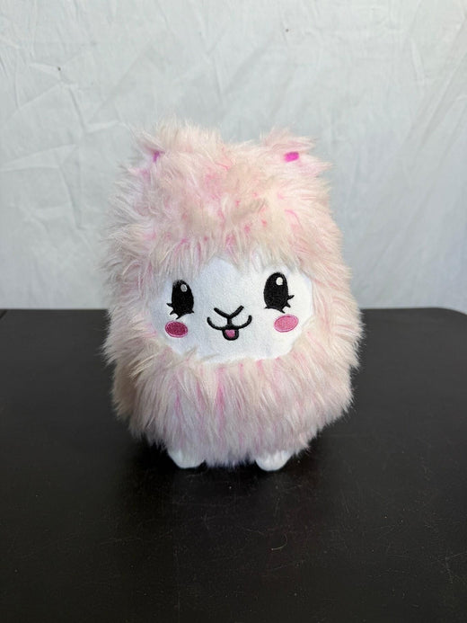 Moose Pikmi Pops Pink & White Fluffy Plush Toy Stuffed Animal - Wormhole Thrift