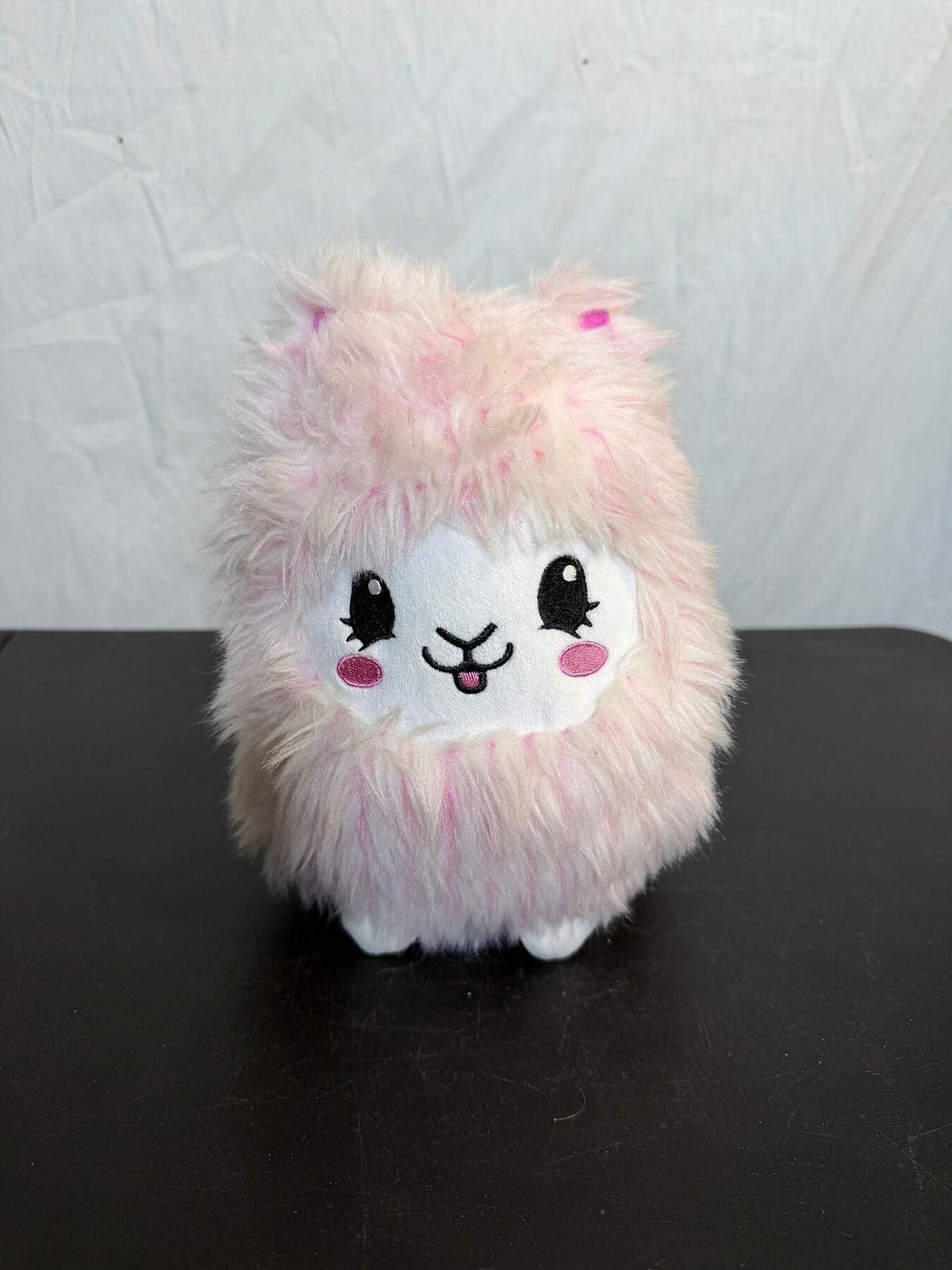 Moose Pikmi Pops Pink & White Fluffy Plush Toy Stuffed Animal - Wormhole Thrift