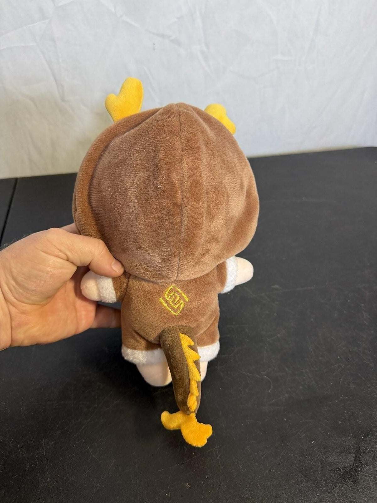 Genshin Impact Zhongli Chibi Plush Doll Dragon Outfit 8" - Wormhole Thrift