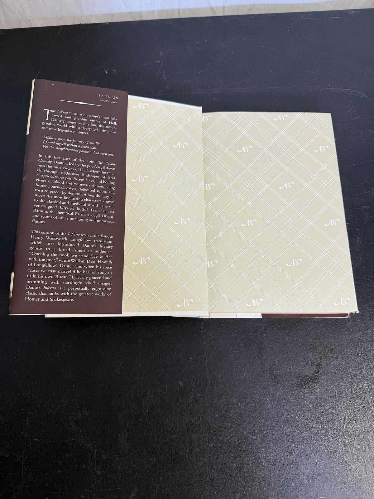 Dante Alighieri The Inferno Barnes & Noble Classics Hardcover Book - Wormhole Thrift