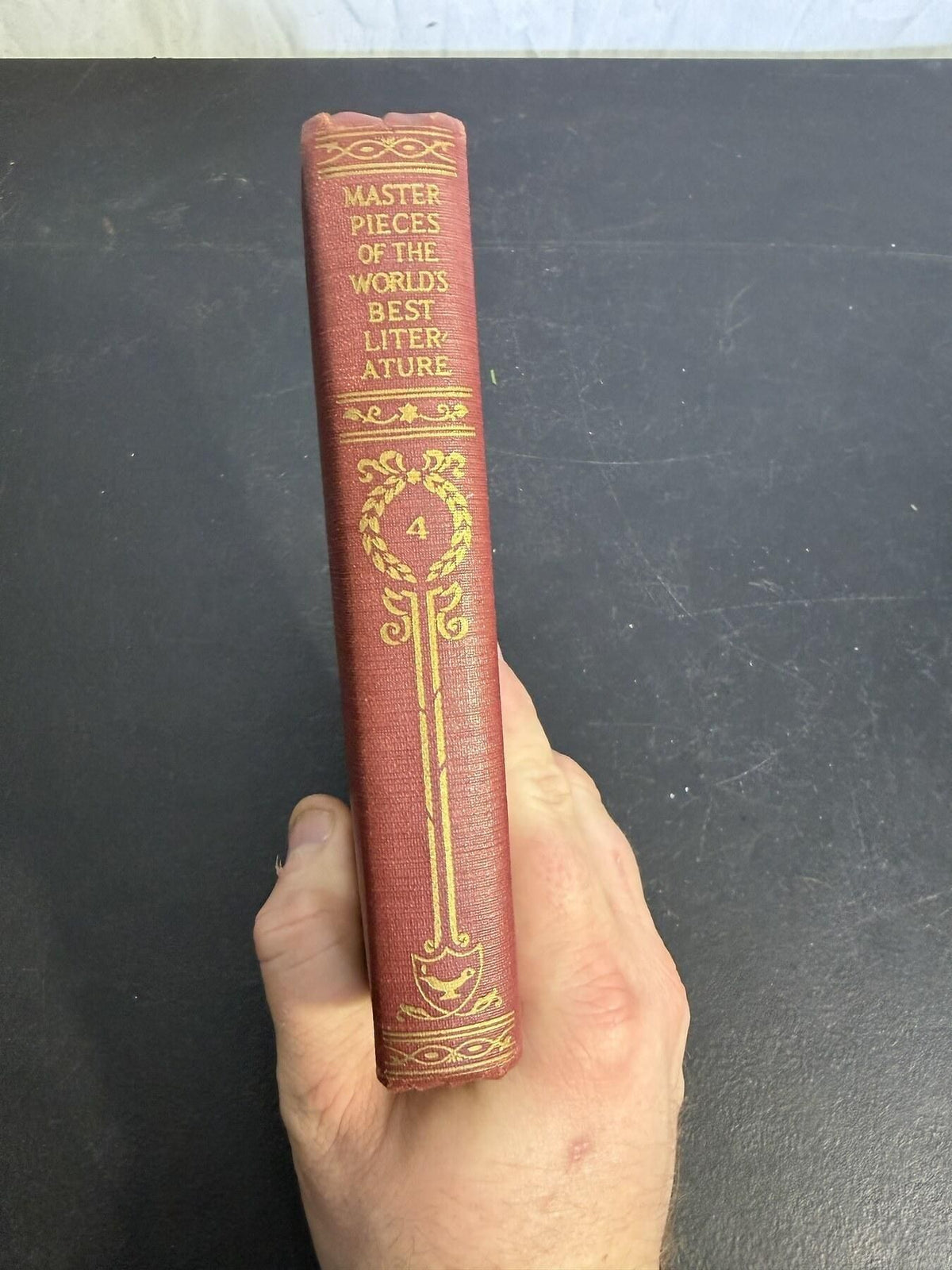 Vintage Master Pieces of the World's Best Literature Vol 4 Red Hardcover - Wormhole Thrift