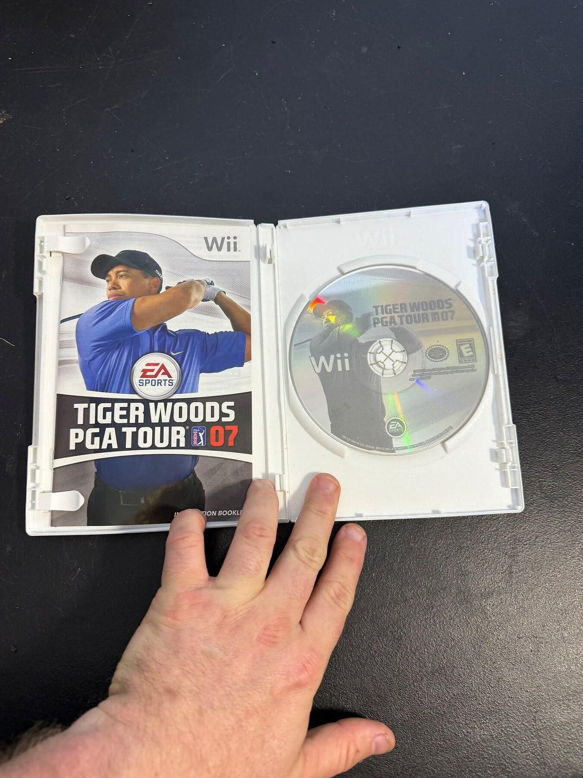 Wii Tiger Woods PGA Tour 07 EA Sports Golf Video Game CIB - Wormhole Thrift