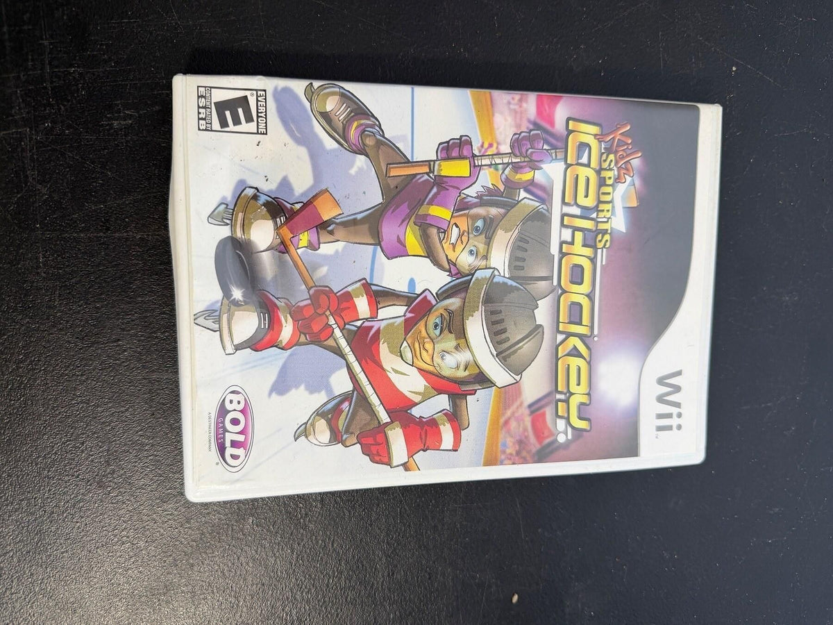 Nintendo Wii Kidz Sports Ice Hockey Video Game Complete In Box - Wormhole Thrift