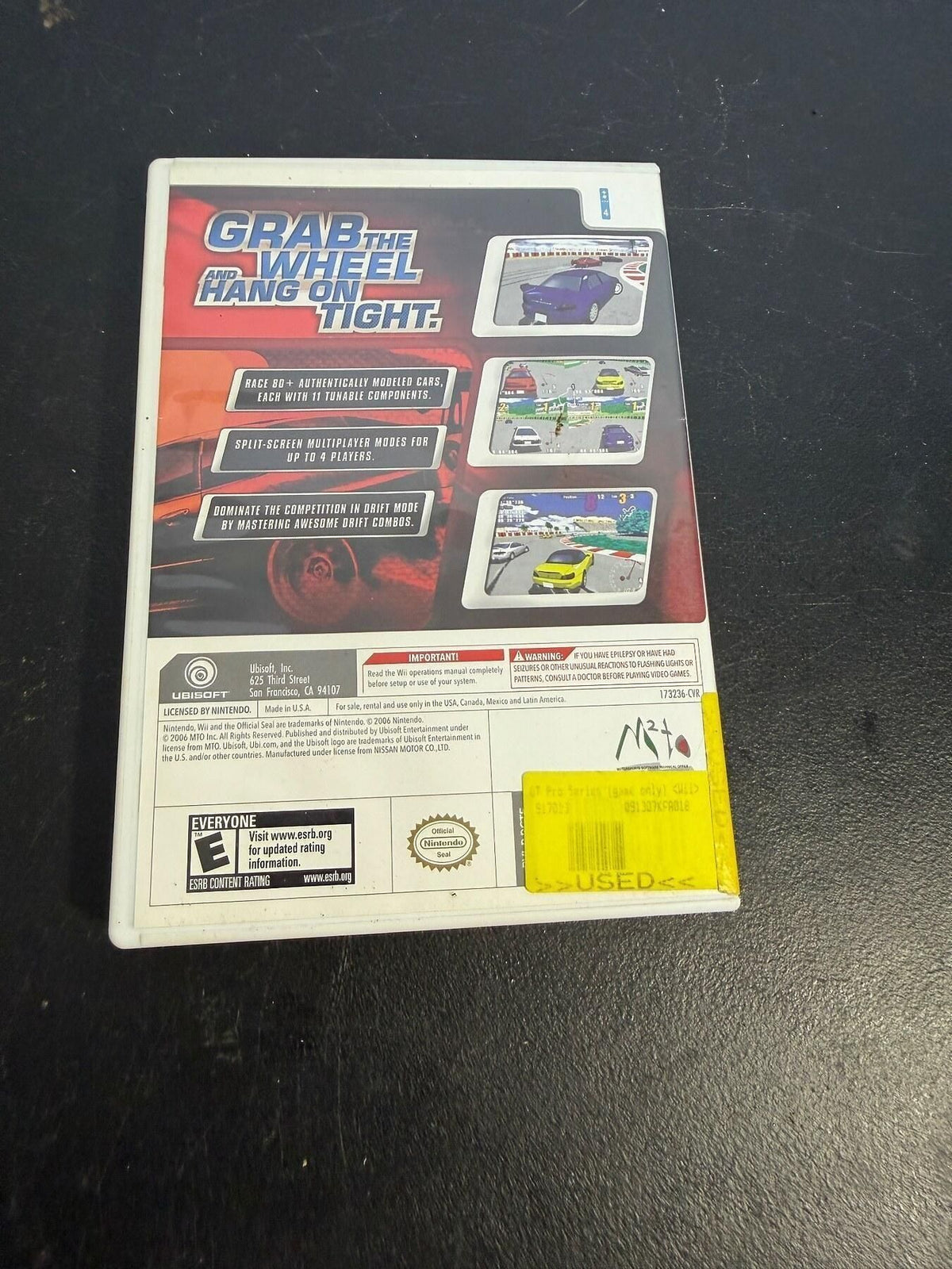 GT Pro Series Nintendo Wii Racing Game CIB Ubisoft - Wormhole Thrift