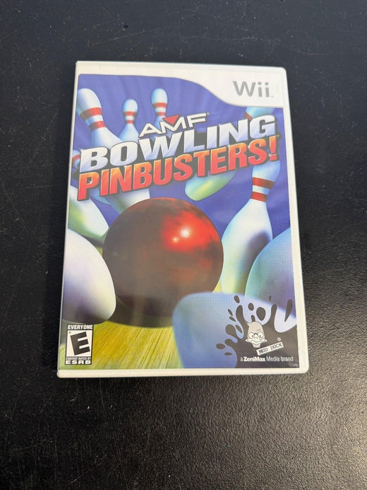Vintage Nintendo Wii AMF Bowling Pinbusters! Video Game CIB - Wormhole Thrift