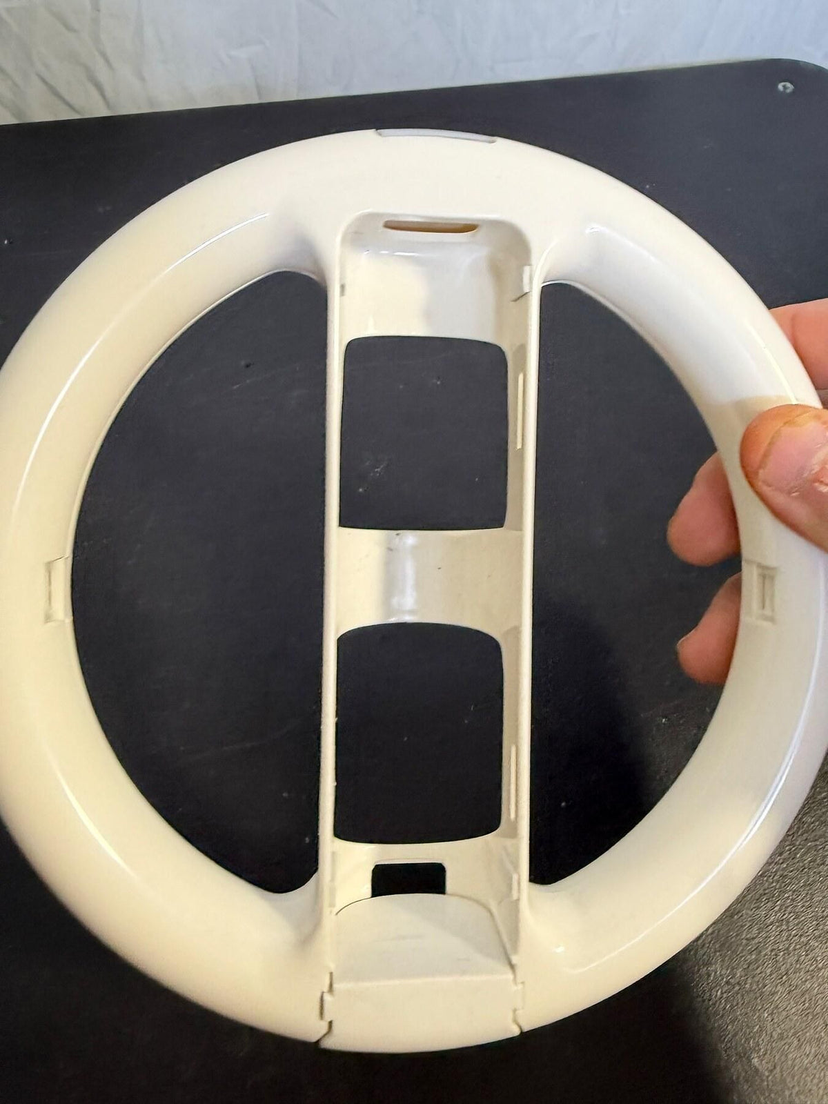 Vintage Nintendo Wii Wheel Steering Wheel Controller Accessory White - Wormhole Thrift
