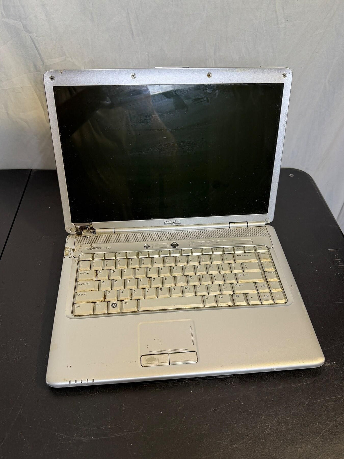Vintage Dell Inspiron 1525 Laptop - Red/Silver - For Parts/Untested - Wormhole Thrift
