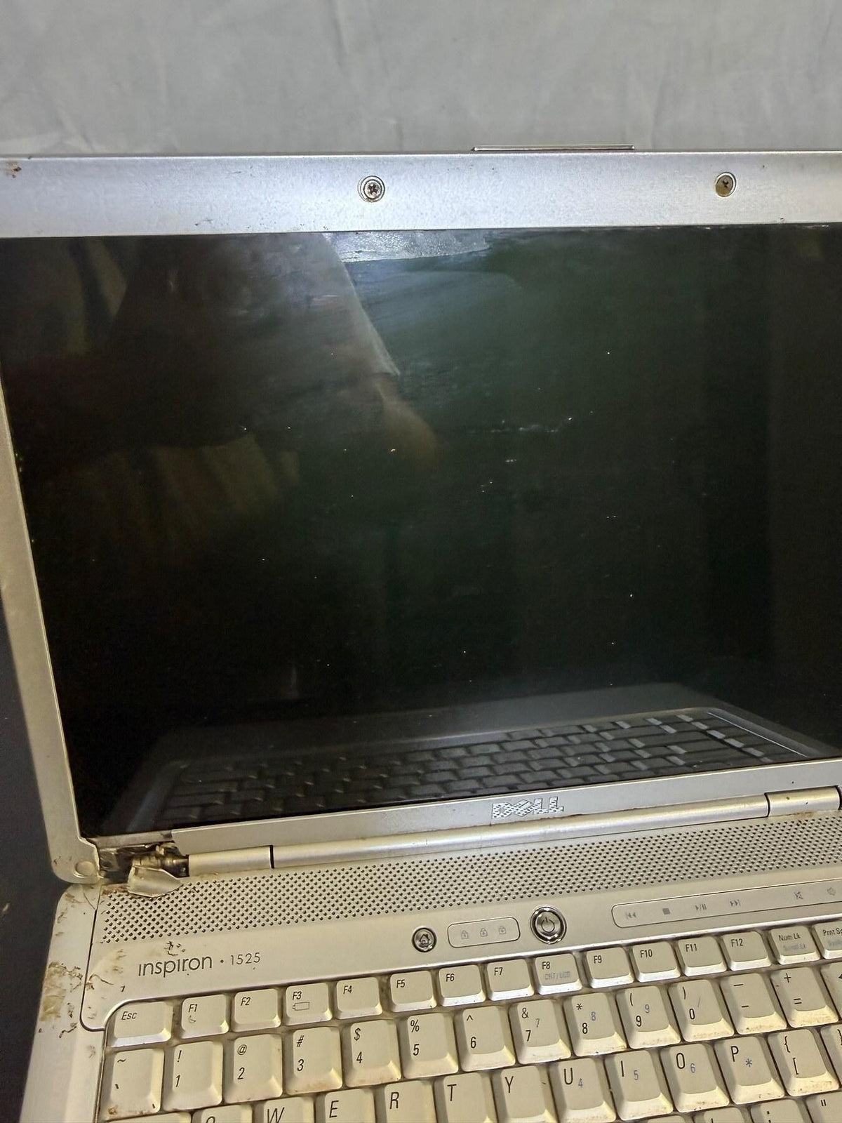 Vintage Dell Inspiron 1525 Laptop - Red/Silver - For Parts/Untested - Wormhole Thrift