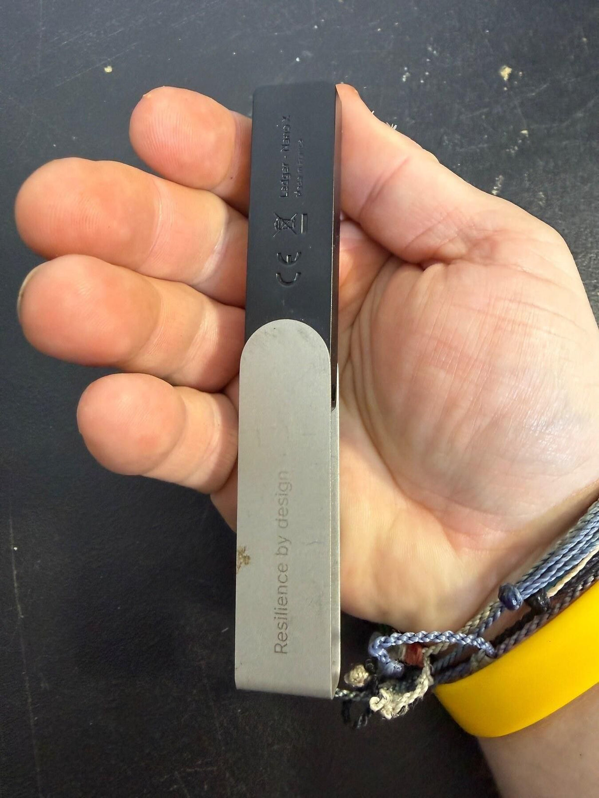 Ledger Nano X Hardware Cryptocurrency Wallet Black & Silver - Wormhole Thrift