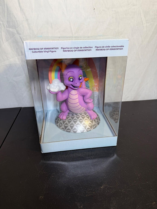 Disney Figment Rainbow of Imagination Collectible Vinyl Figure WONDERGROUND - Wormhole Thrift