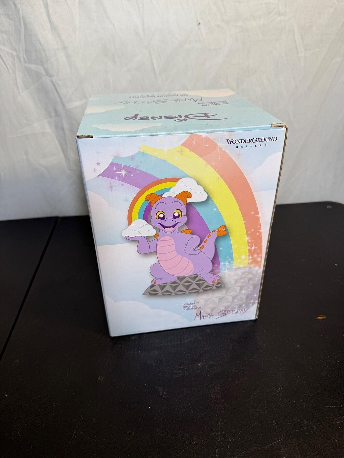 Disney Figment Rainbow of Imagination Collectible Vinyl Figure WONDERGROUND - Wormhole Thrift
