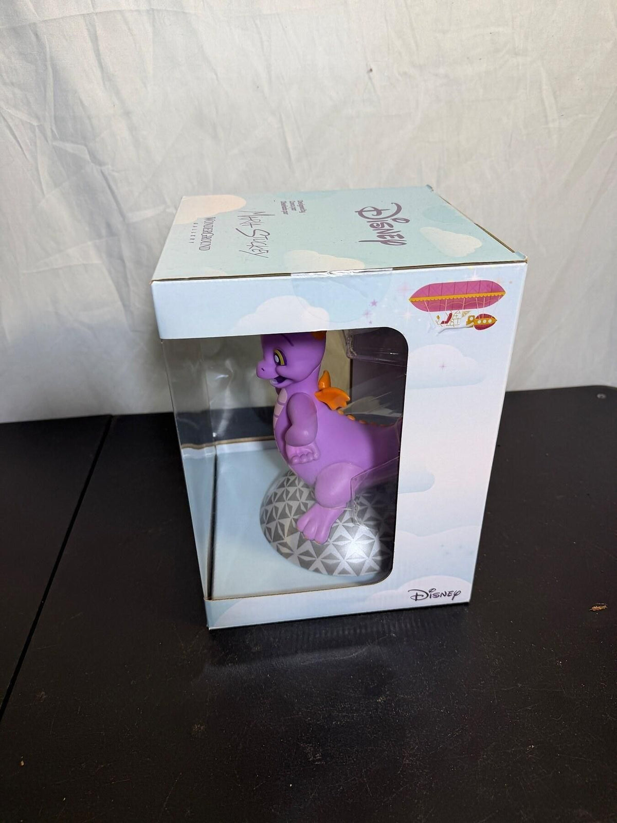 Disney Figment Rainbow of Imagination Collectible Vinyl Figure WONDERGROUND - Wormhole Thrift