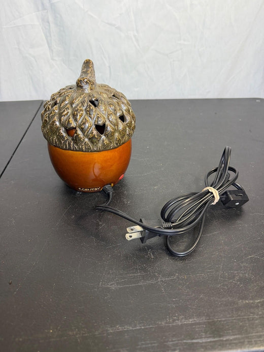 Scentsy Acorn Ceramic Electric Wax Warmer Fall Autumn Decor - Wormhole Thrift