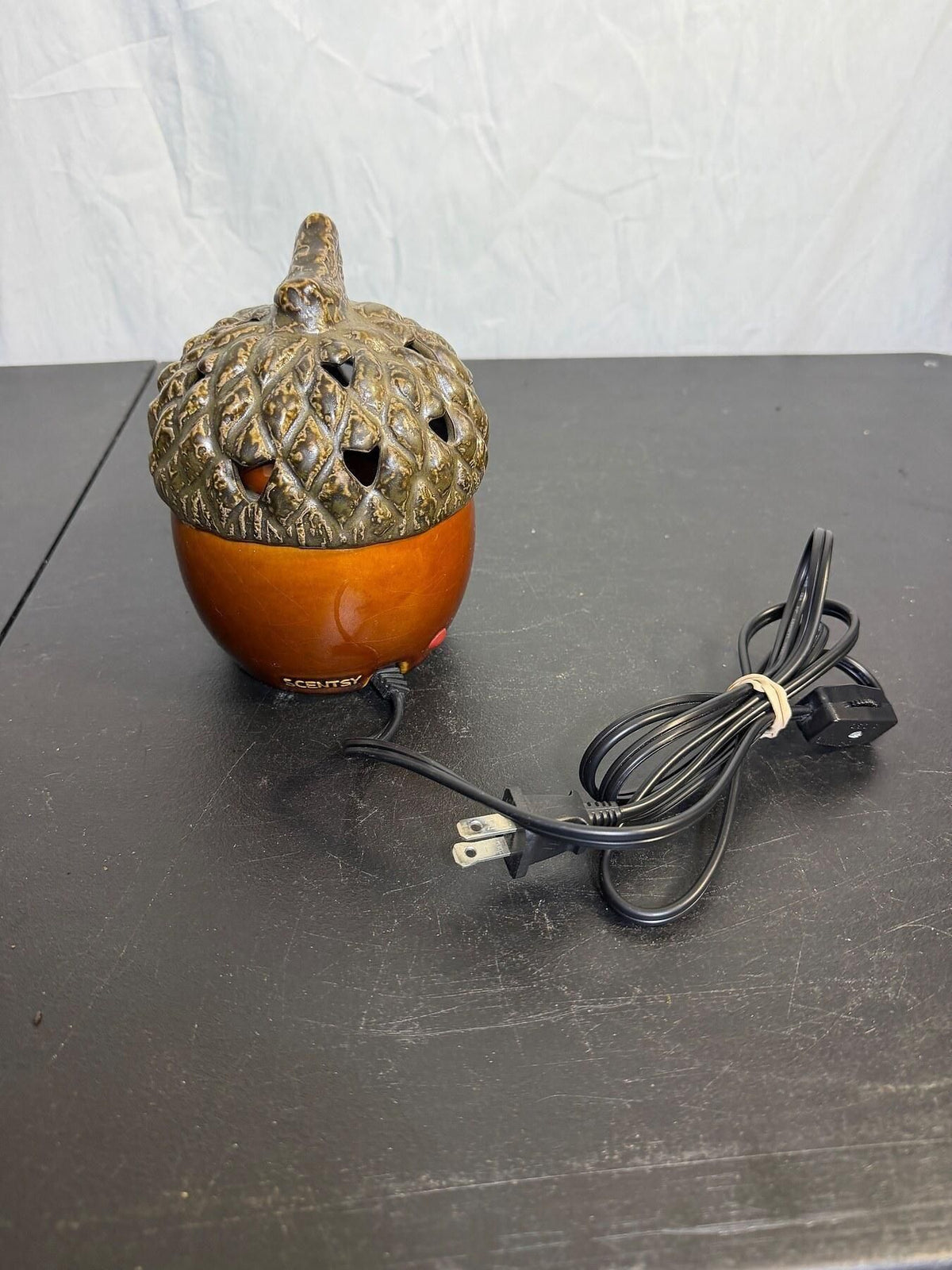 Scentsy Acorn Ceramic Electric Wax Warmer Fall Autumn Decor - Wormhole Thrift