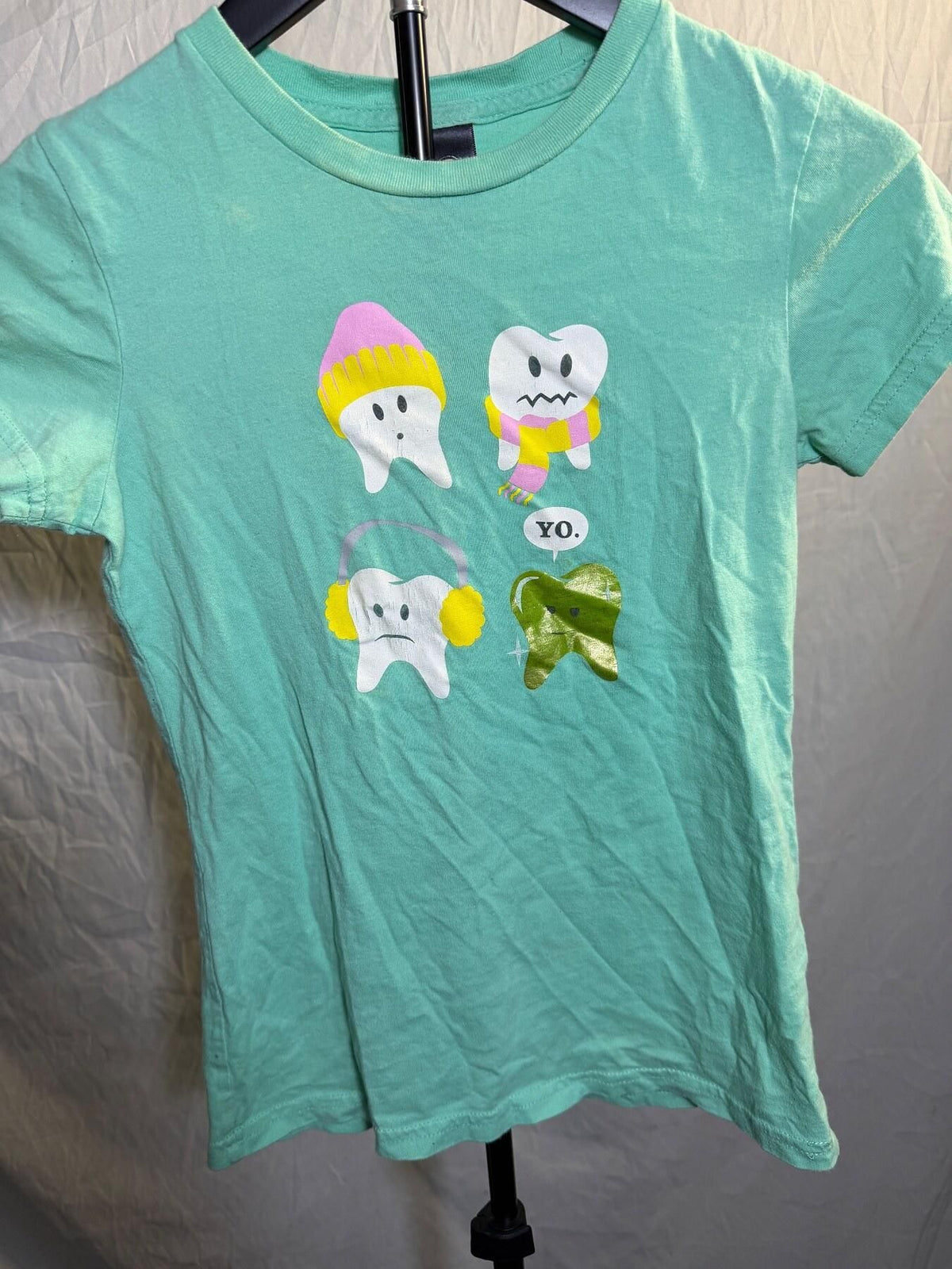 Paul Frank Julius & Friends Cartoon Teeth Graphic T-Shirt Women's S - Wormhole Thrift