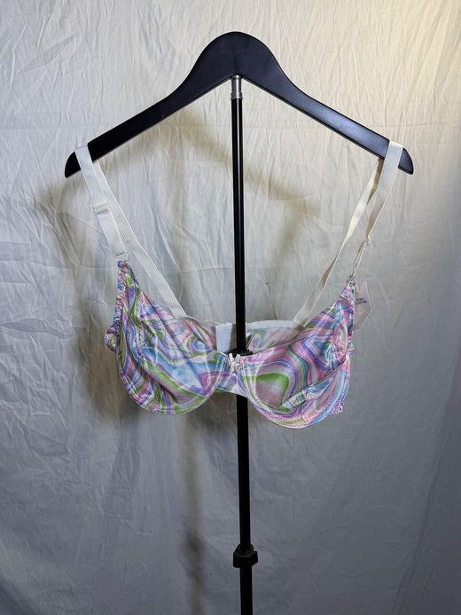Maidenform 38D Iridescent Swirl Underwire Bra Multi-Color - Wormhole Thrift