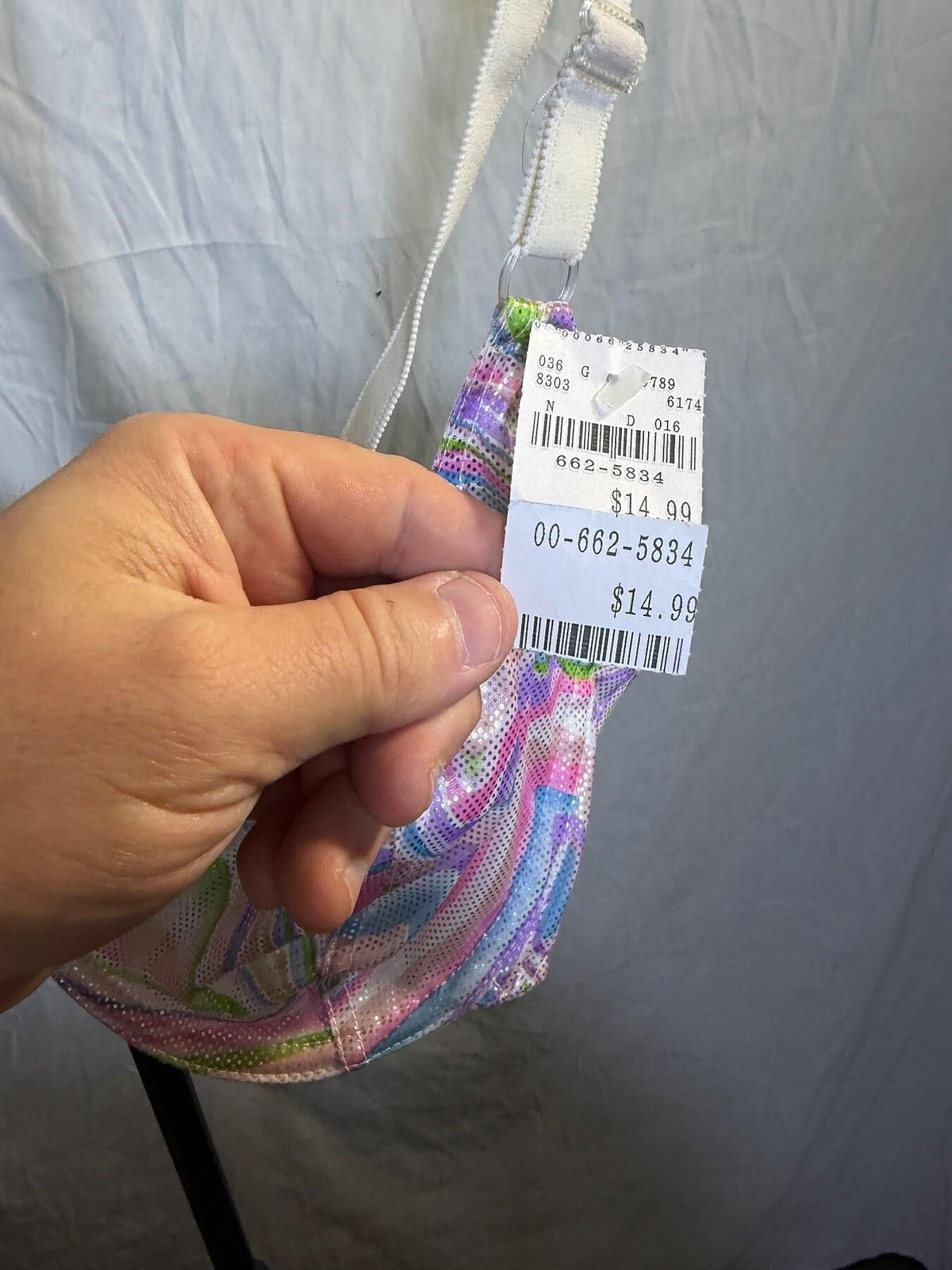 Maidenform 38D Iridescent Swirl Underwire Bra Multi-Color - Wormhole Thrift