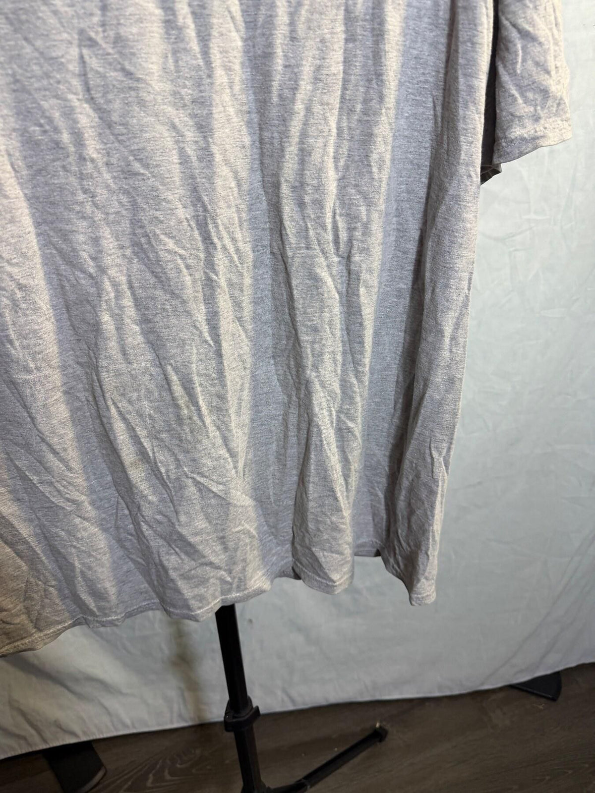 Bailey Apparel "Just Do It" Graphic T-Shirt Men's XL Grey - Wormhole Thrift