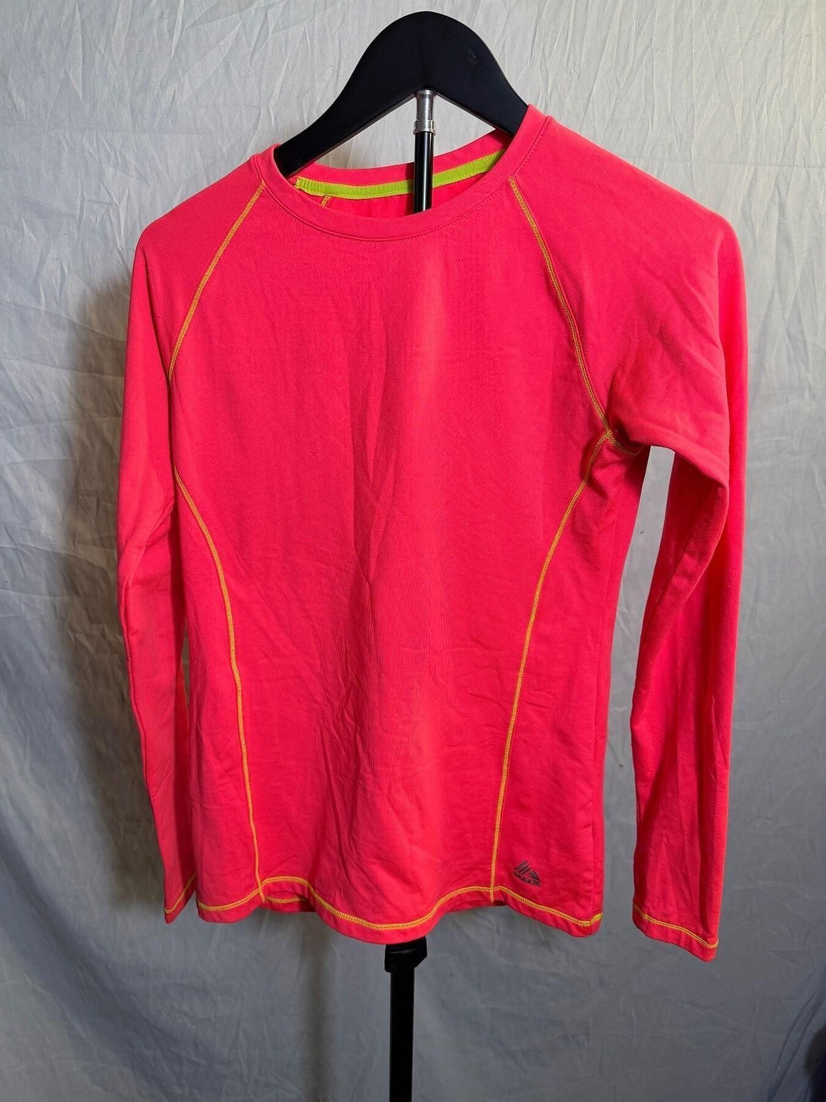 RBX Performance Long Sleeve Athletic Top Women's Small Neon Pink - Wormhole Thrift