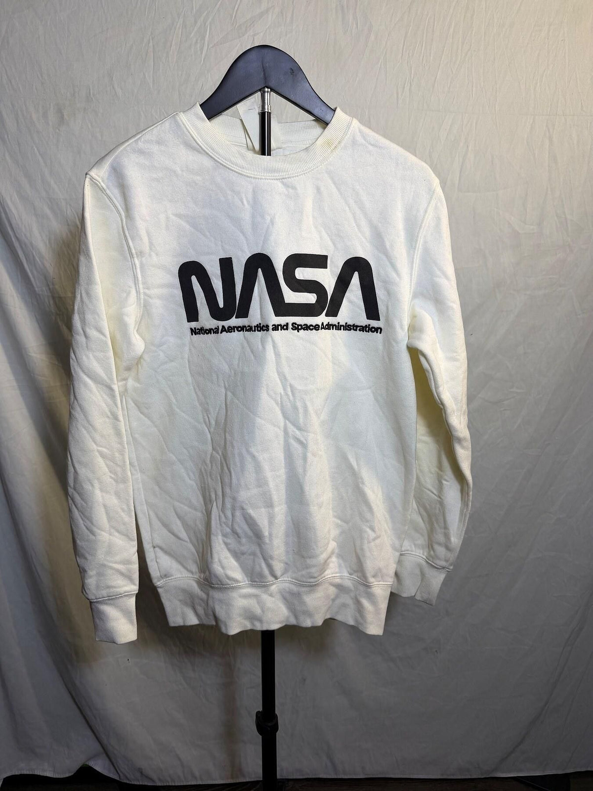 H&M NASA National Aeronautics Space Administration Crewneck Sweatshirt US XS - Wormhole Thrift