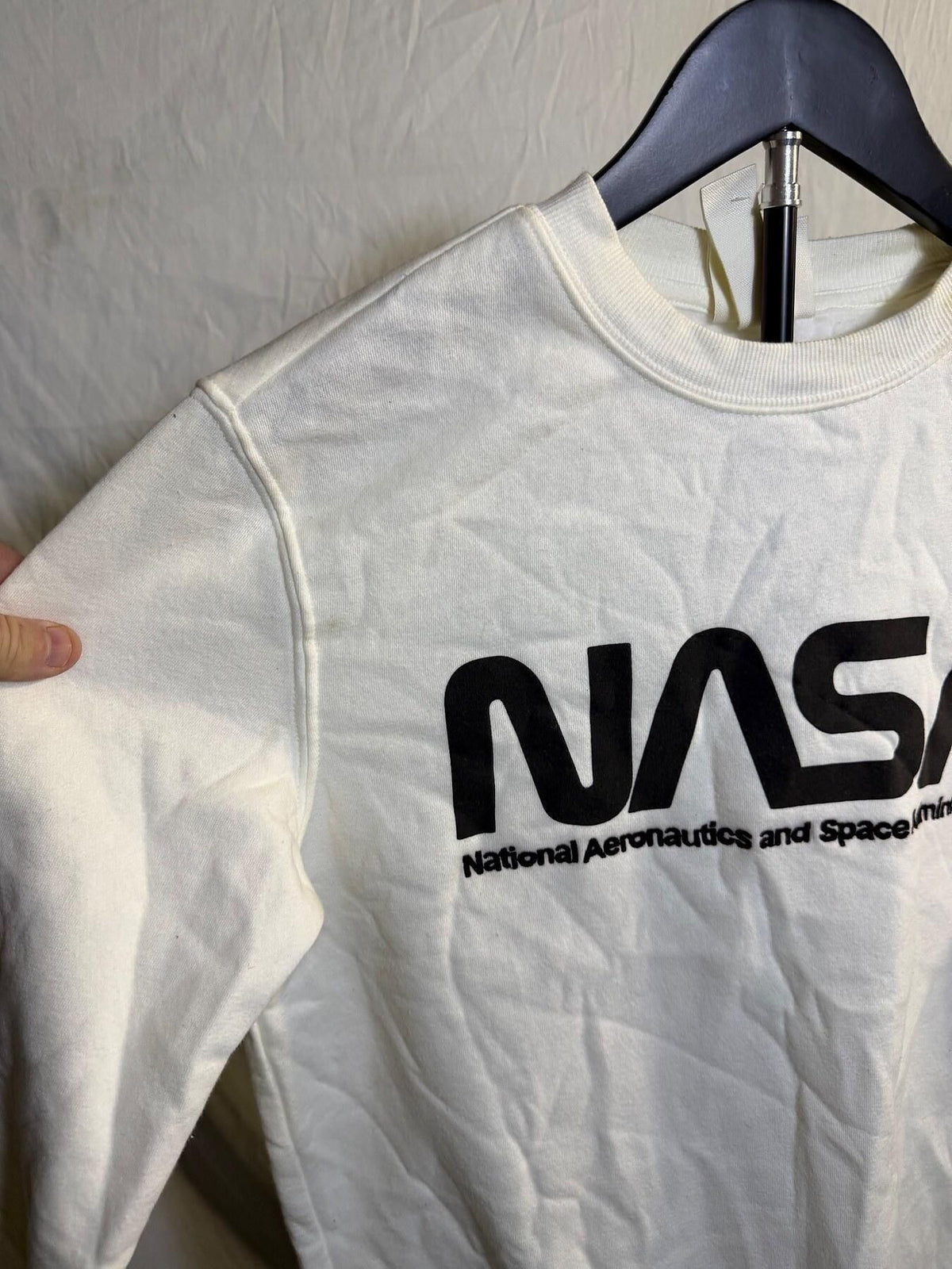 H&M NASA National Aeronautics Space Administration Crewneck Sweatshirt US XS - Wormhole Thrift