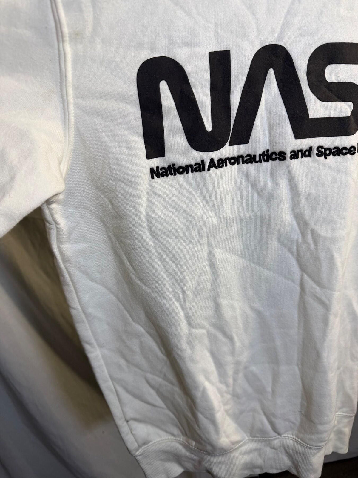 H&M NASA National Aeronautics Space Administration Crewneck Sweatshirt US XS - Wormhole Thrift