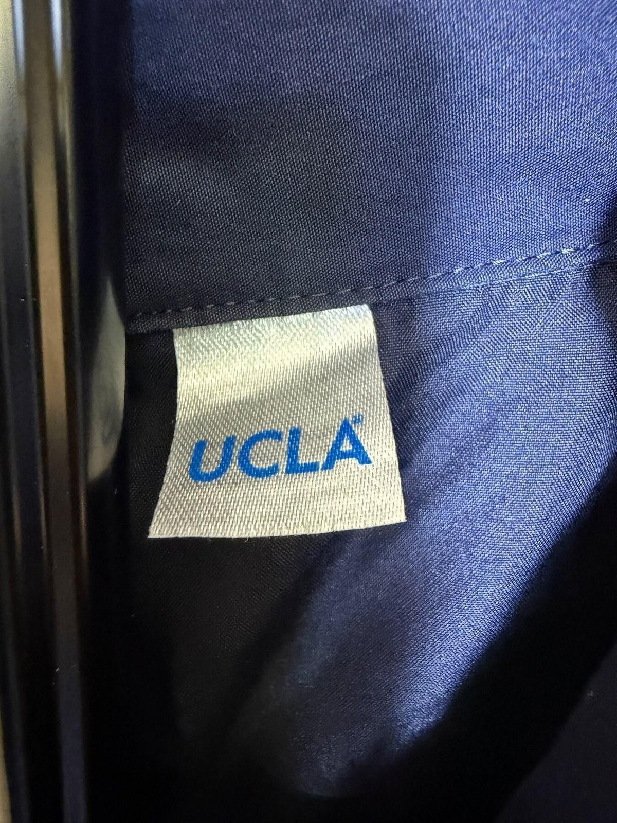 H&M UCLA Navy Blue Puffer Vest Jacket Men's XL Collegiate - Wormhole Thrift