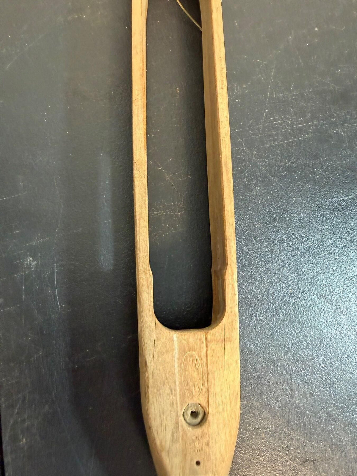 Vintage Wooden Boat Weaving Shuttle Loom Tool - Wormhole Thrift
