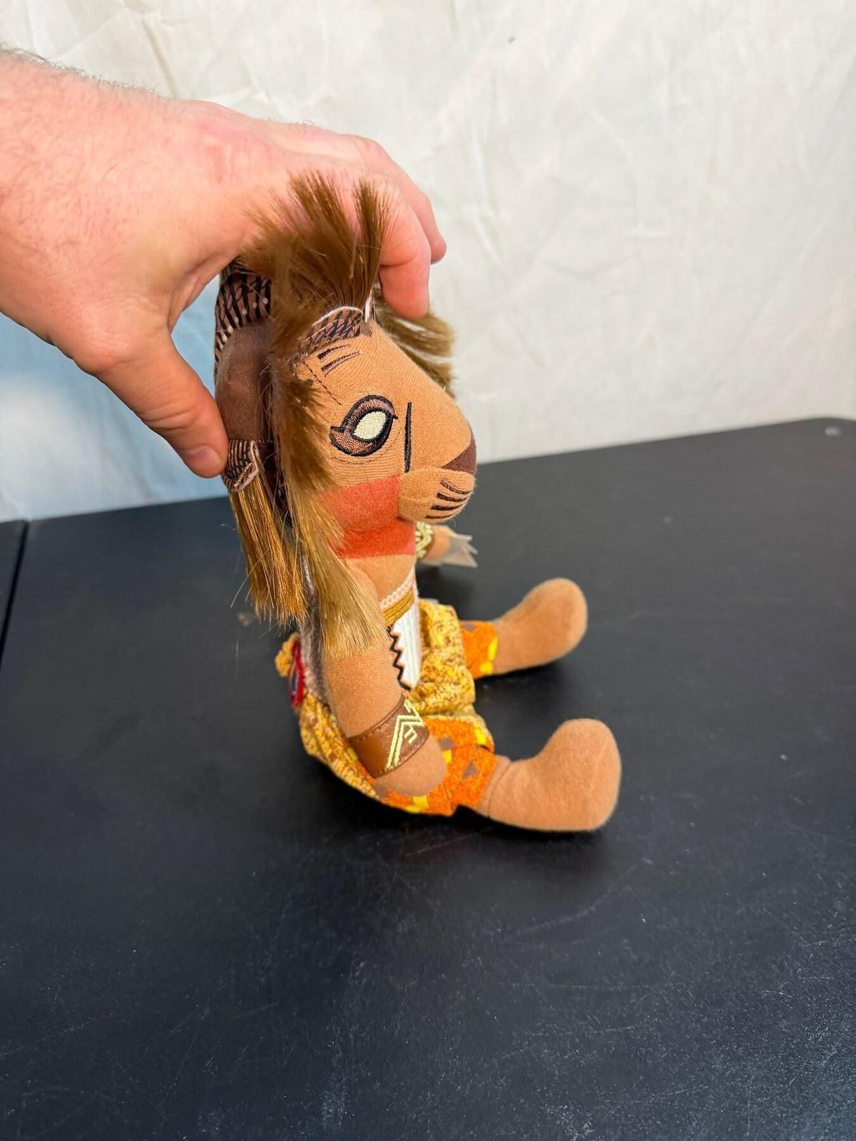 Vintage Disney The Lion King Broadway Musical Simba Plush Toy - Wormhole Thrift