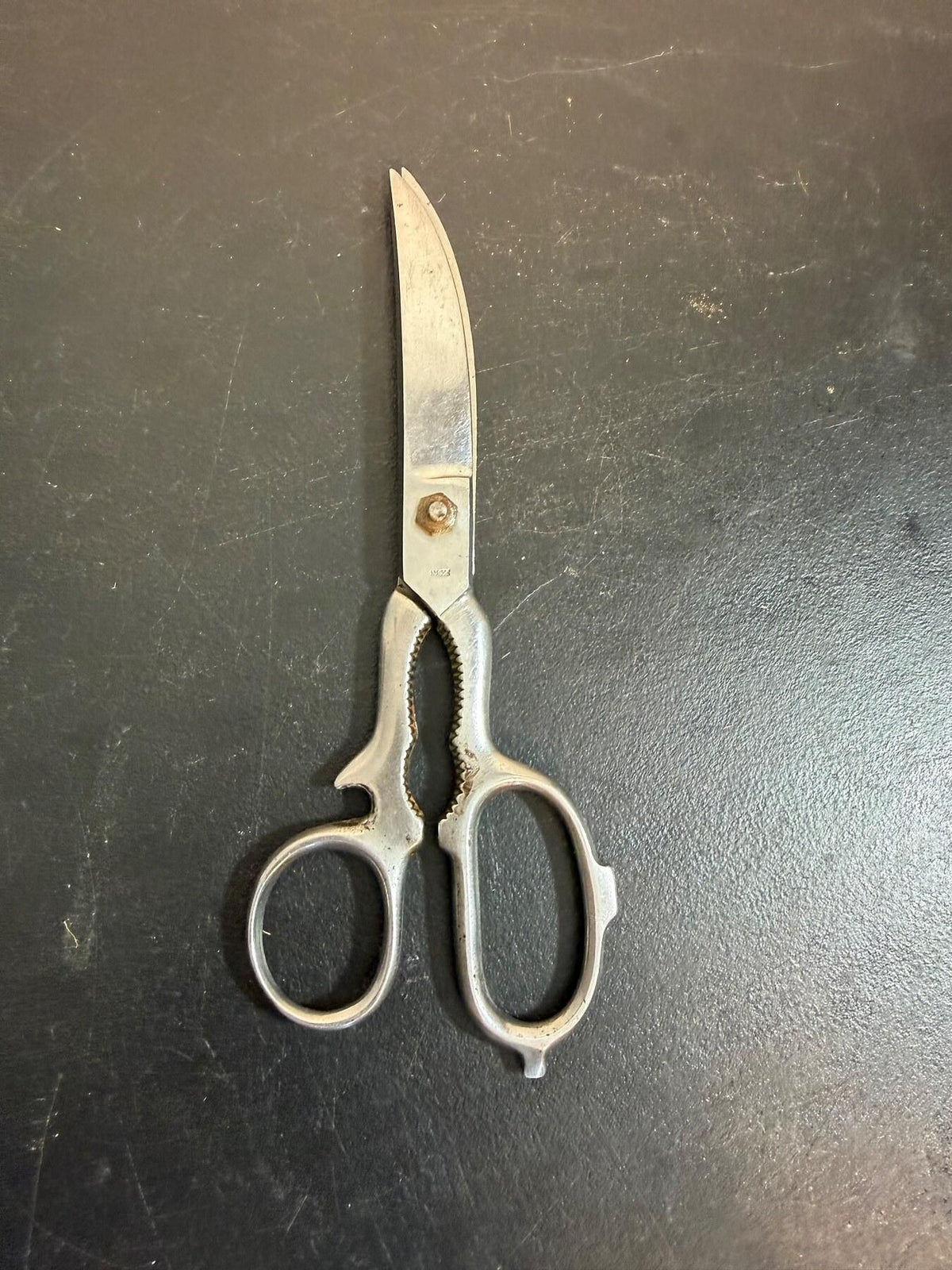 Vintage Hoffritz Germany INOX Stainless Steel Kitchen Poultry Shears - Wormhole Thrift