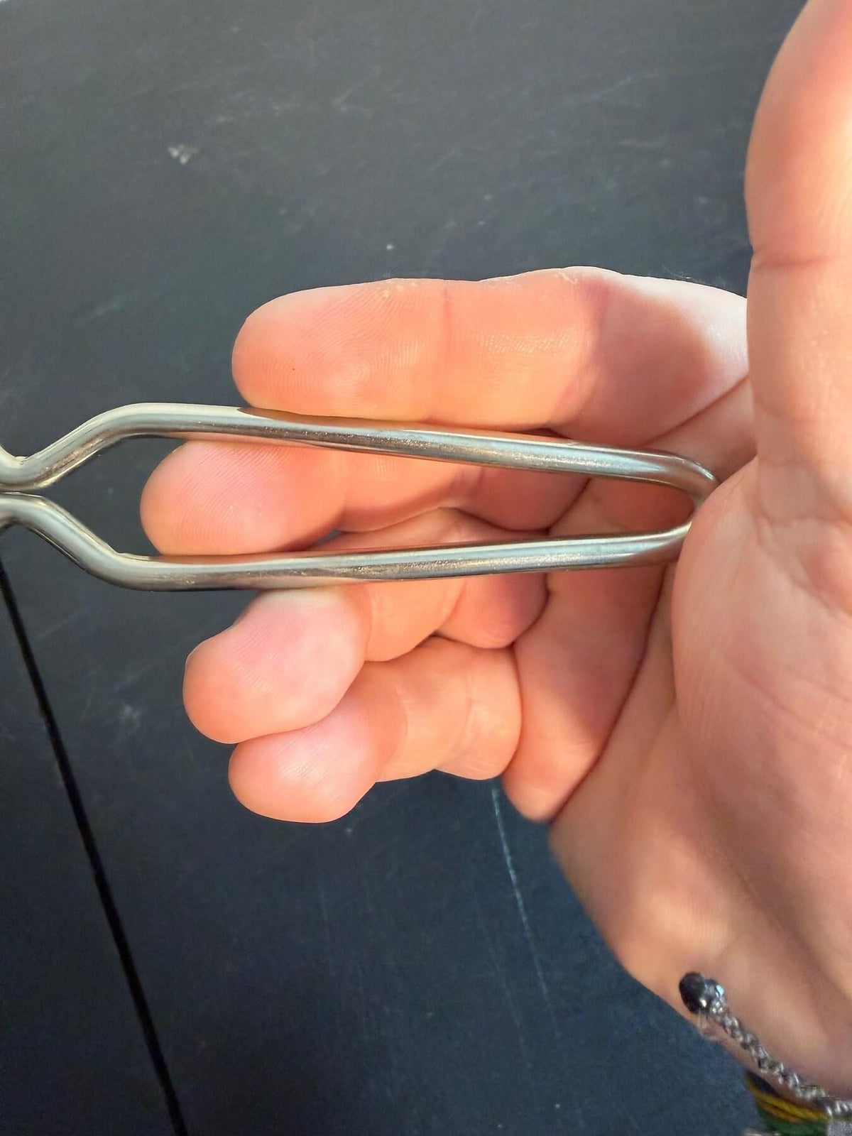 Classic Wire Cheese Slicer with Yellow Roller Handle - Wormhole Thrift