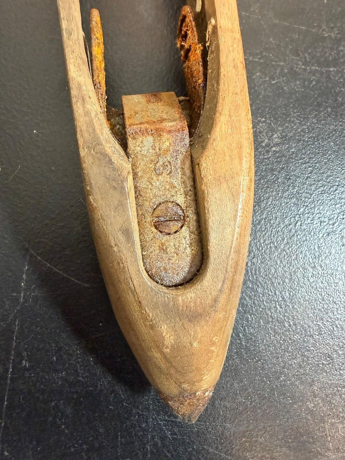 Vintage Wooden Weaving Loom Boat Shuttle Craft Tool - Wormhole Thrift