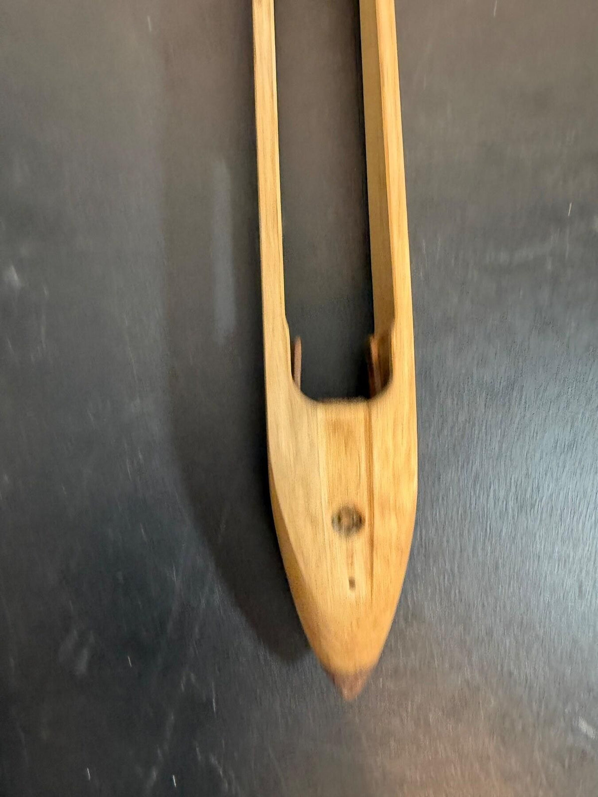 Vintage Wooden Weaving Shuttle Loom Tool - Wormhole Thrift
