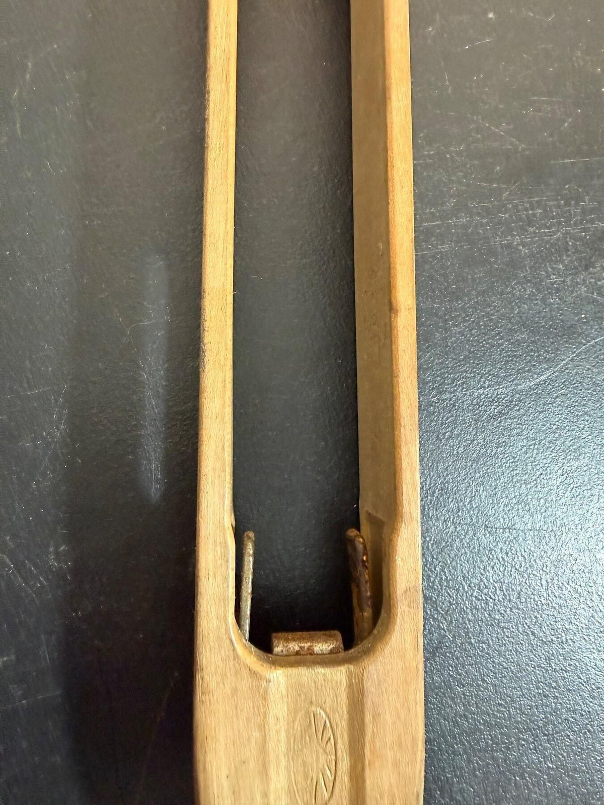 Vintage Wooden Weaving Shuttle Loom Tool - Wormhole Thrift