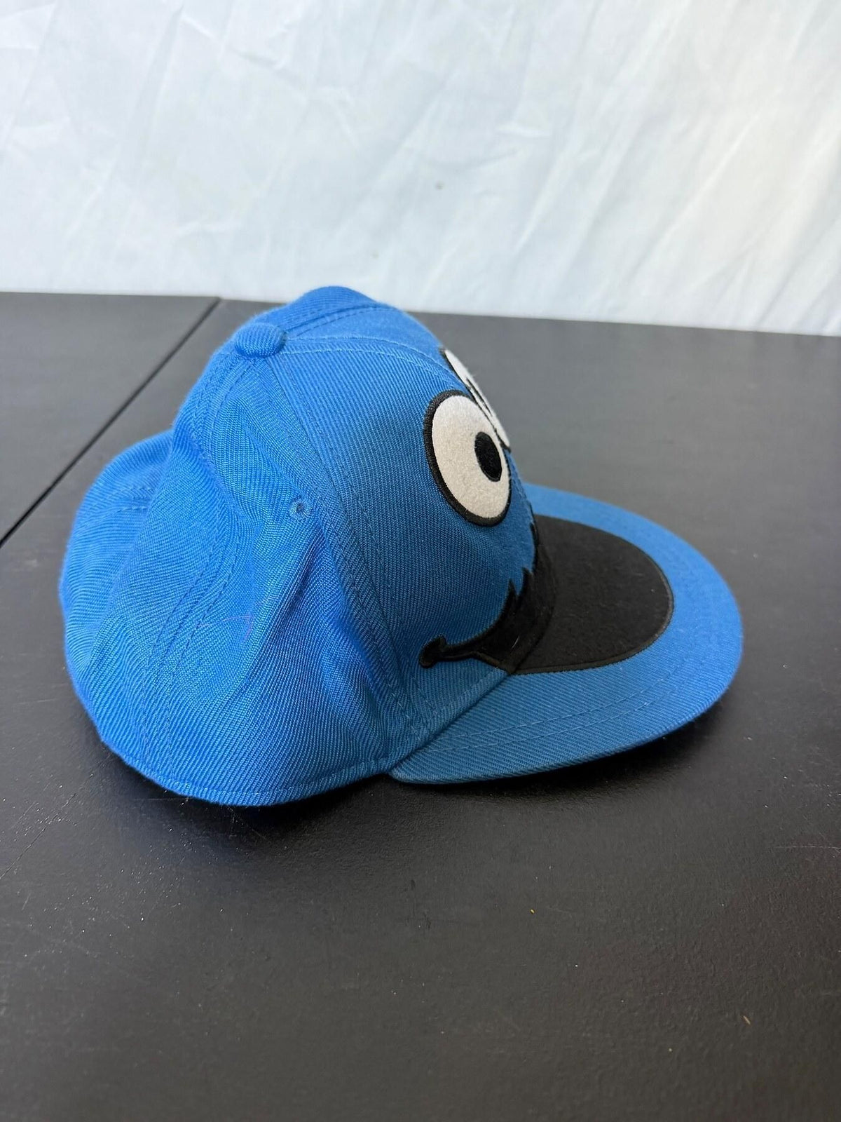 Sesame Street Cookie Monster Baseball Cap Hat S/M 2012 - Wormhole Thrift