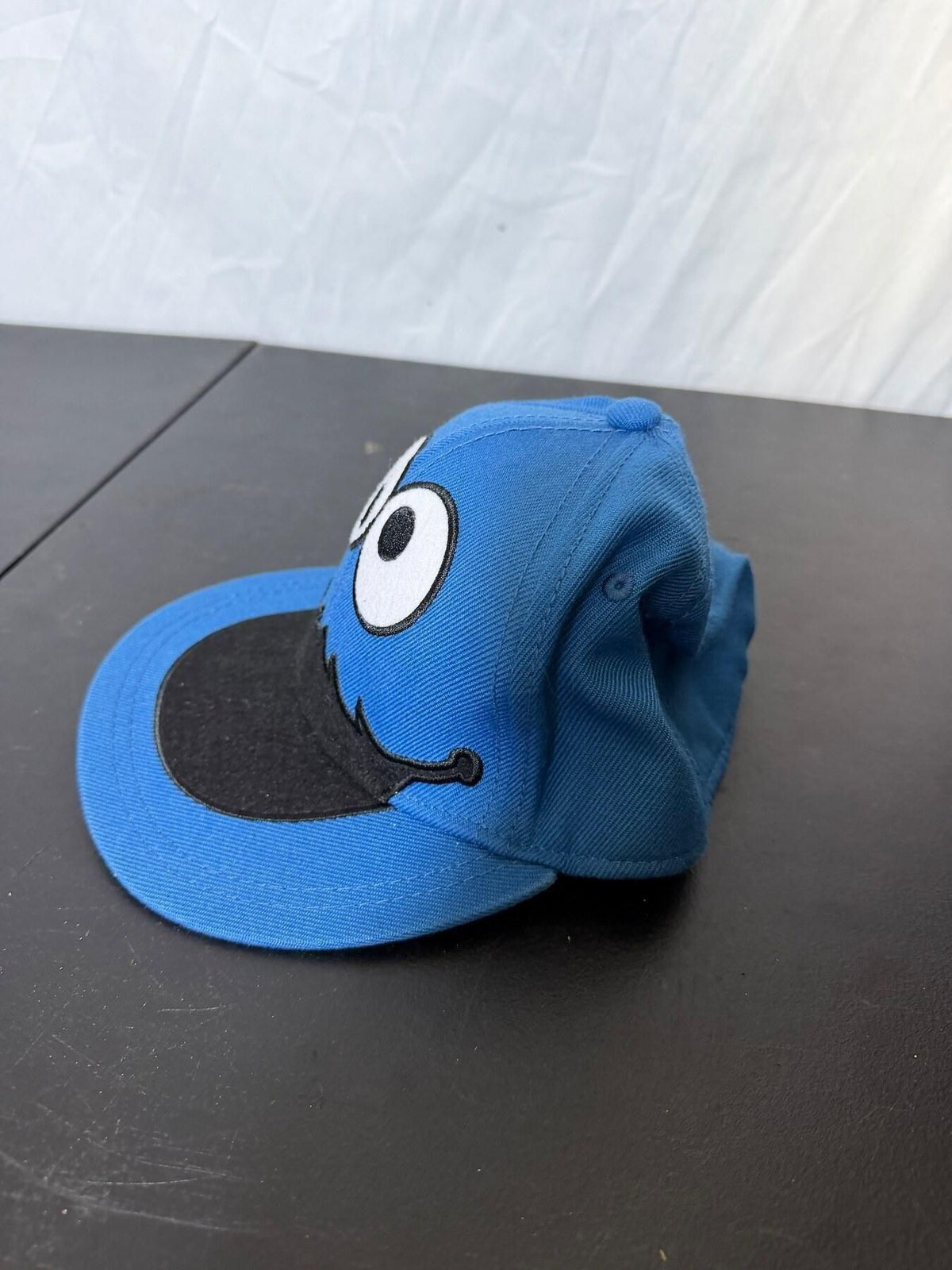 Sesame Street Cookie Monster Baseball Cap Hat S/M 2012 - Wormhole Thrift