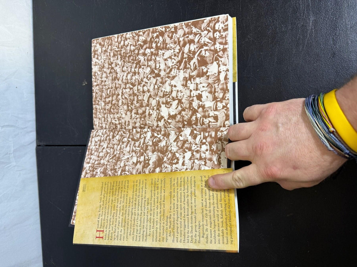 The Secret Life of Houdini: The Making of America's First Superhero Hardcover - Wormhole Thrift