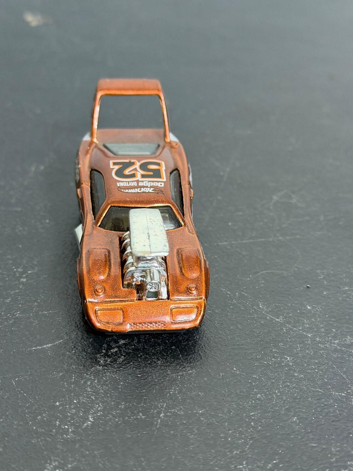 Vintage Hot Wheels '70 Dodge Daytona Diecast Car #52 Copper - Wormhole Thrift