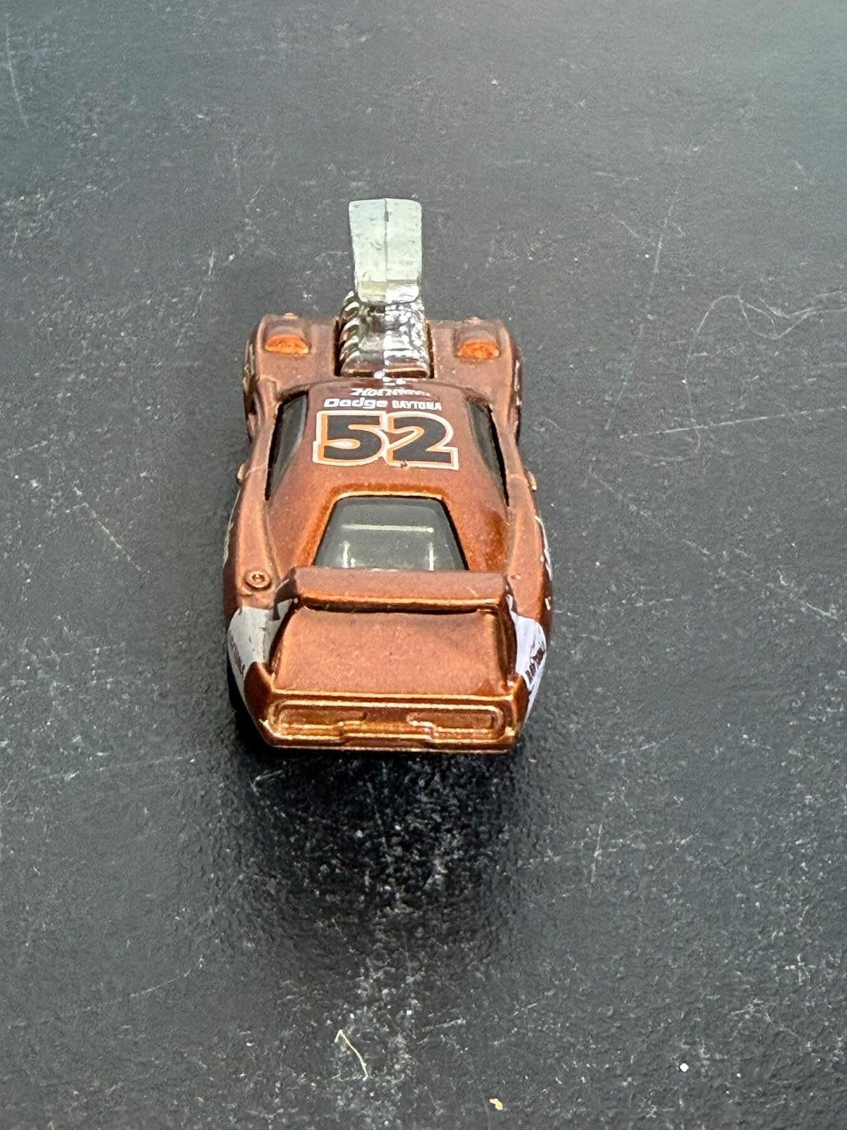 Vintage Hot Wheels '70 Dodge Daytona Diecast Car #52 Copper - Wormhole Thrift