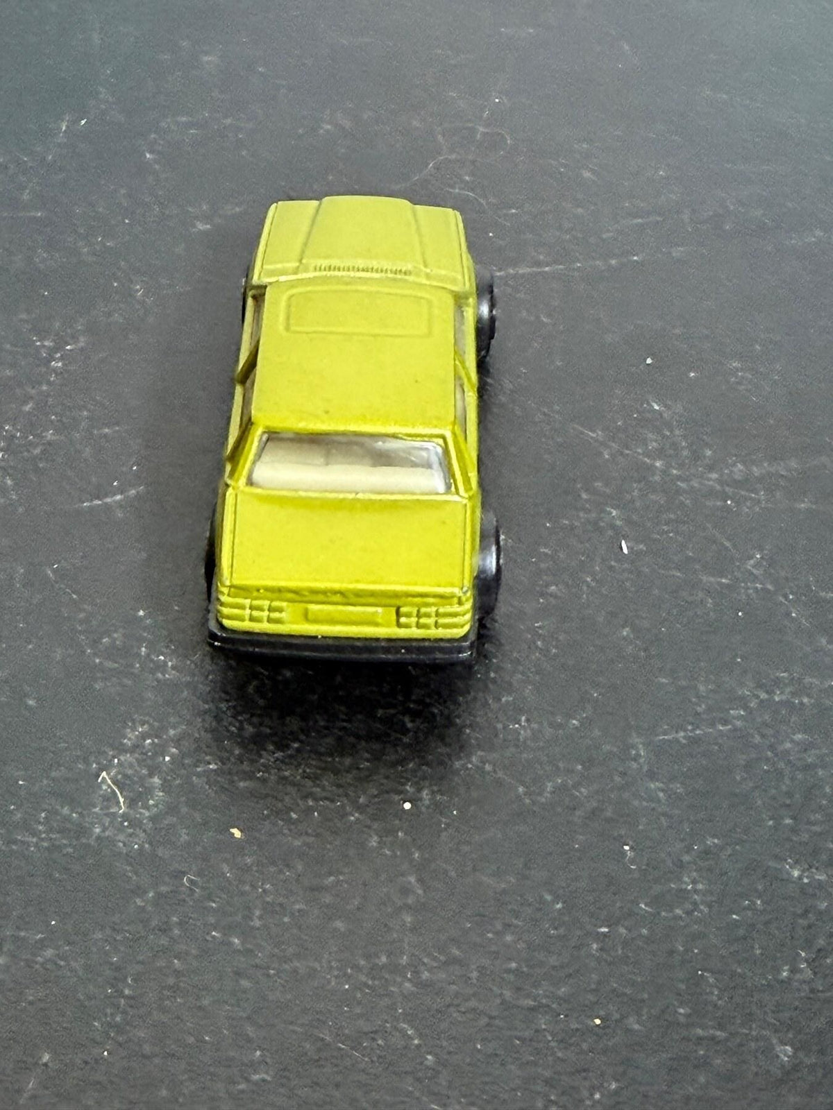 Vintage Maisto Volvo 760 GLE Yellow Diecast Car Sedan - Wormhole Thrift