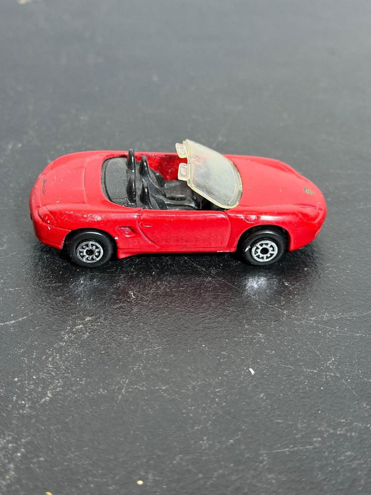 Vintage Maisto Porsche Boxster Red Diecast Toy Car - Wormhole Thrift