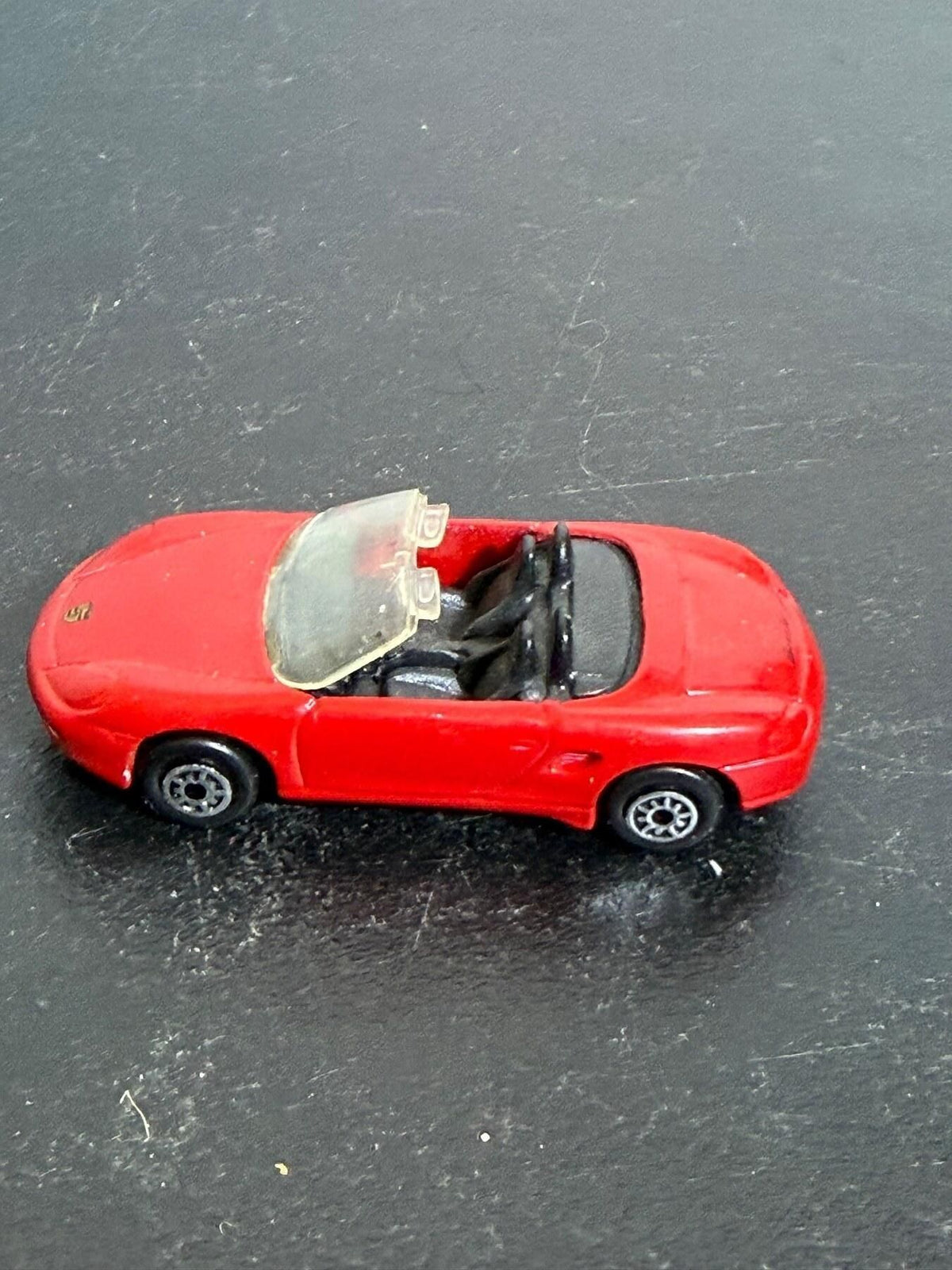 Vintage Maisto Porsche Boxster Red Diecast Toy Car - Wormhole Thrift