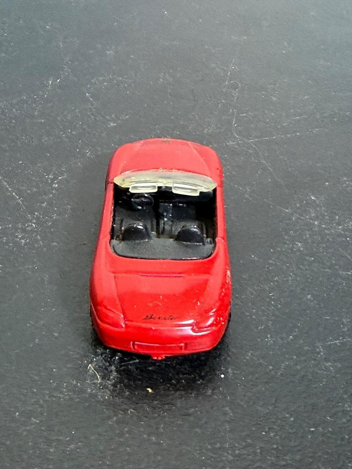 Vintage Maisto Porsche Boxster Red Diecast Toy Car - Wormhole Thrift